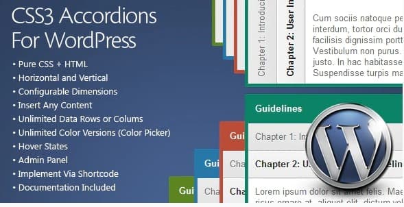 CSS3 Accordions