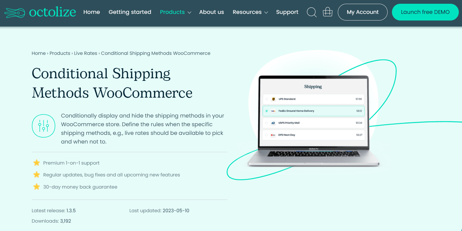 Conditional Shipping Methods
