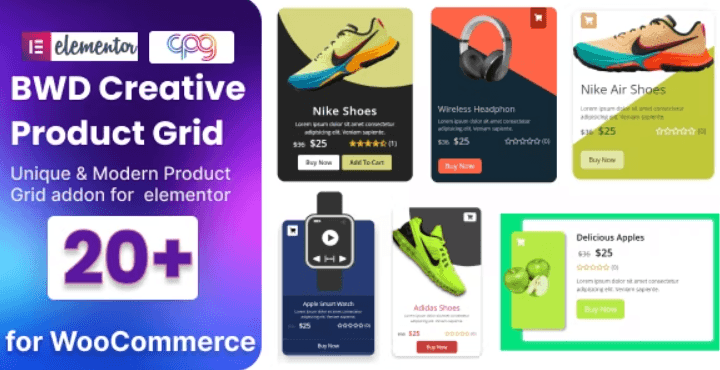 Creative Products Grid