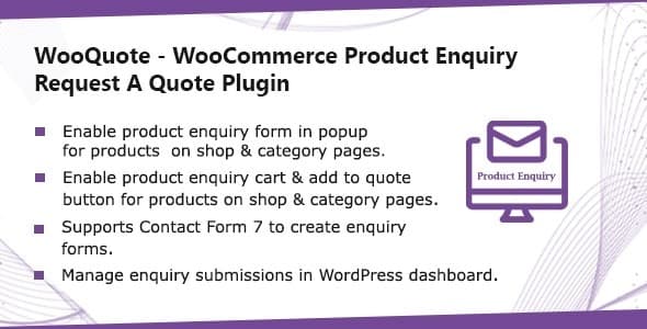 WooQuote – Product Enquiry