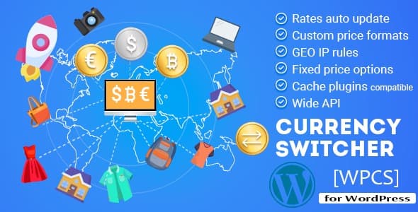 WPCS – WordPress Currency Switcher